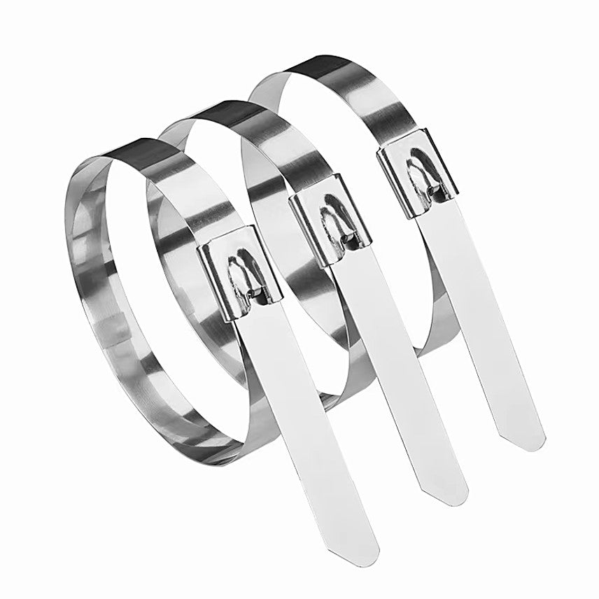 Set 20 de coliere metalice din otel inoxidabil