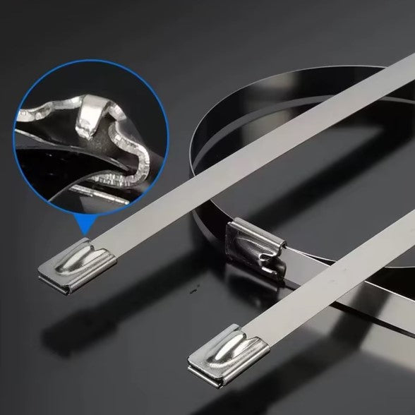 Set 20 de coliere metalice din otel inoxidabil