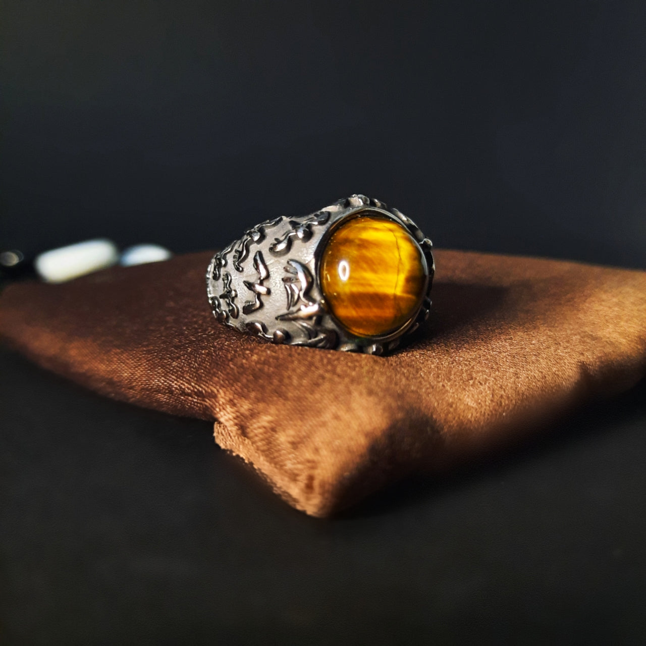 Inel Tiger Eye