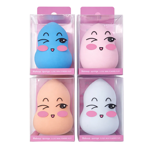 Set 4 bureti de machiaj pentru aplicarea fondului de ten 