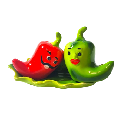 Set Solnite sare si piper din Ceramica